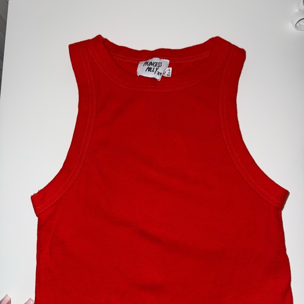 Princess Polly Scarlet Sleeveless Top